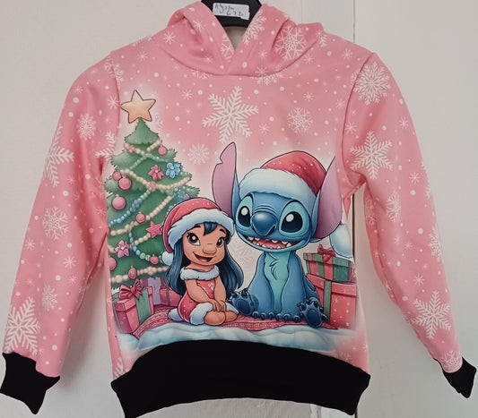 Sweat à capuche Lilo et Stitch