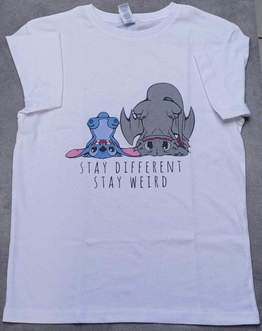 T-shirt Stitch et Dragon